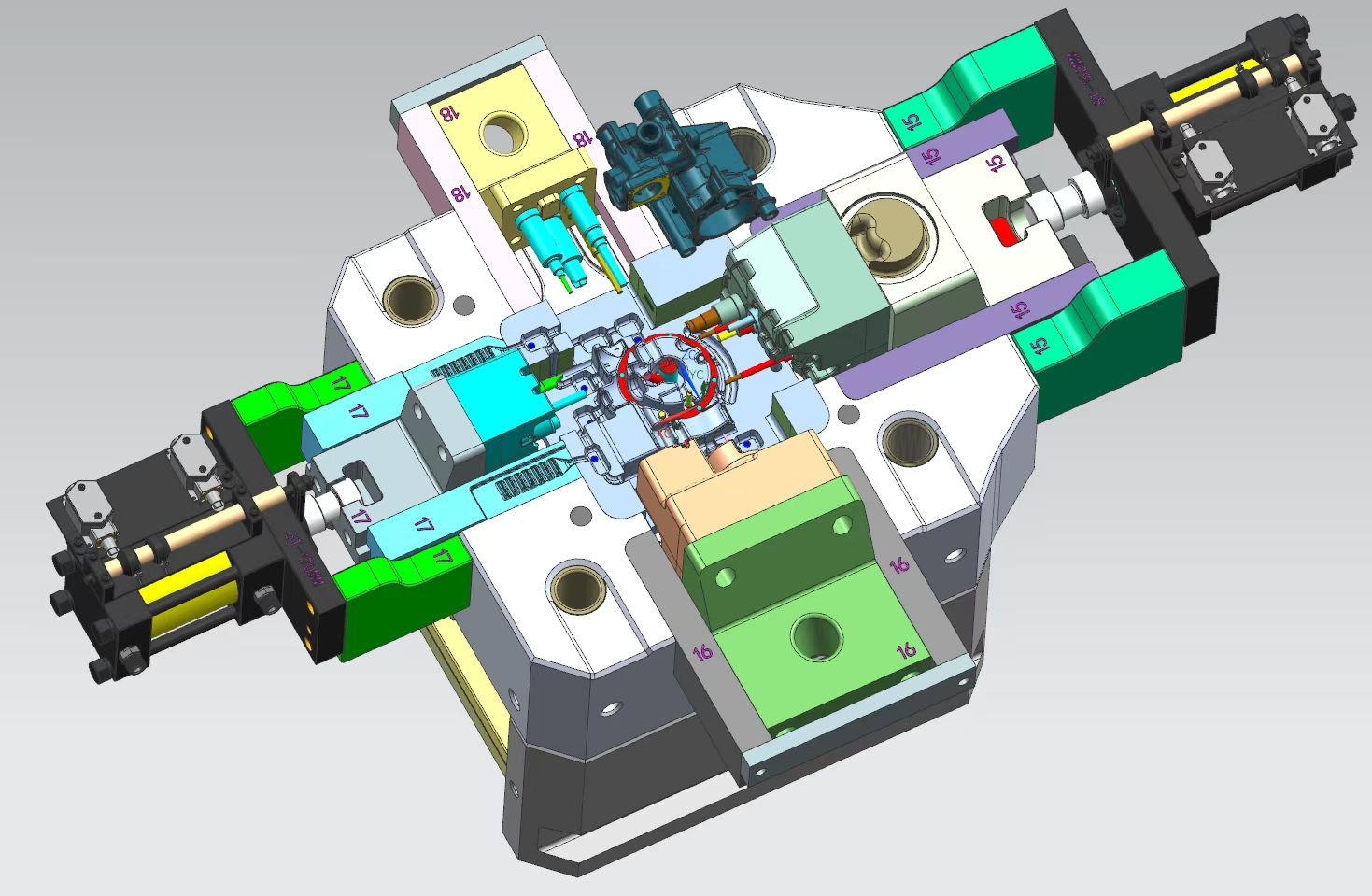 Automotive valve body castings
